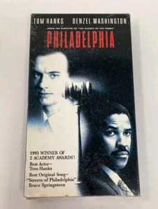 Philadelphia (VHS, 1994, Closed Captioned) Tom Hanks NEW SEALED - Picture 1 of 6