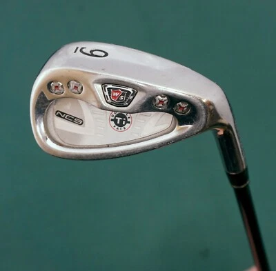 Wilson Staff NC9 Double Face Ti 9 Iron Regular Graphite Shaft Wilson Staff Grip - Image 1 of 4