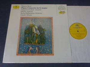 NM RAVEL - PIANO CONCERTO / SONATINE etc LP, Martha Argerich, DG 419 062-1 - Foto 1 di 4