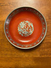 Japanese Porcelain Ware Pewter Encased Bowl "Decorated Hong Kong" B. Altman Co.