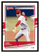 2020 Donruss #136 LUIS CASTILLO Cincinnati Reds