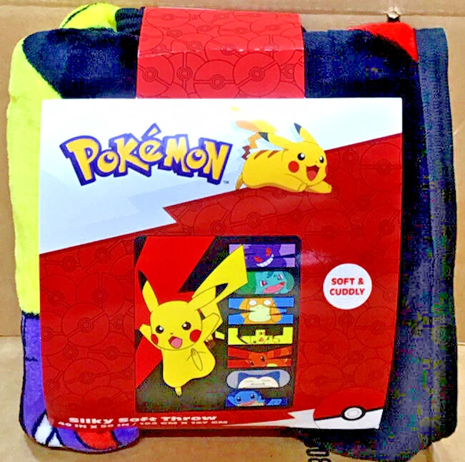 Pokémon Battle Bolt 40in x 50in Kids Silky Soft Plush Throw Blanket T23