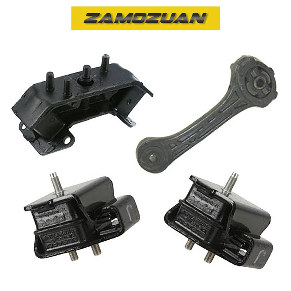 Montaje de puntal de motor, transmisión y par 4 piezas. 97-03 para Subaru Forester Legacy 2,5 L Foto 1 de 4