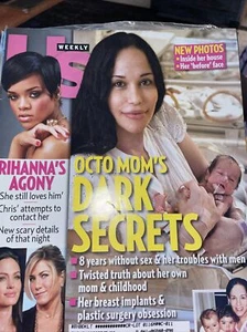 US WEEKLY Magazine March 2 2009 Nadya Suleman Octo Mom Rihanna Angie & Jennifer - Foto 1 di 2