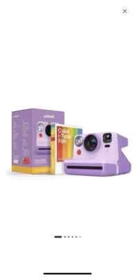 POLAROID NOW 2A GENERAZIONE I-TYPE FOTOCAMERA PELLICOLA ISTANTANEA VIOLA +8 FOTO ISTANTANEE - Immagine 1 di 3