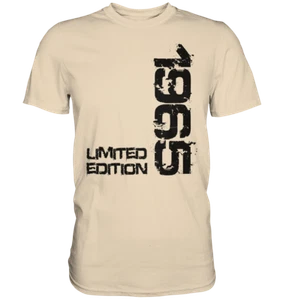 60 Aniversario Mujer Hombre 60 Años Nacido 1965 | Regalo Camiseta Premium - Imagen 1 de 3