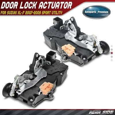 Actuador de bloqueo de puerta trasero utilitario deportivo Suzuki XL-7 2007 2008 2009 2 piezas Foto 1 de 4