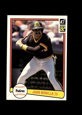 1982 Donruss - #220 Juan Bonilla (RC) - Image 1 of 2