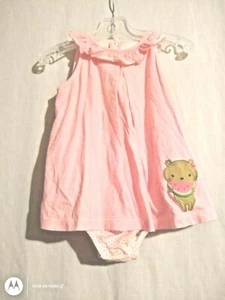 24 Monate Child of mine Mädchen Bär Wassermelone ärmellos rosa Kleid Body - Bild 1 von 3