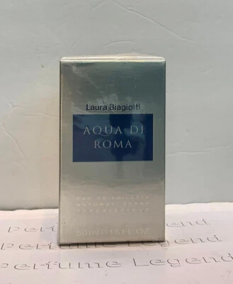 AQUA DI ROMA POR LAURA BIAGIOTTI PARA MULHERES 1,6 FL.OZ EDT SPRAY SELADO SKU3062 - Imagem 1 de 3