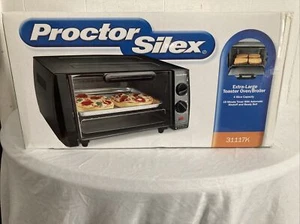Proctor Silex Extra-Large Toaster Oven 31117K - Black - Picture 1 of 4