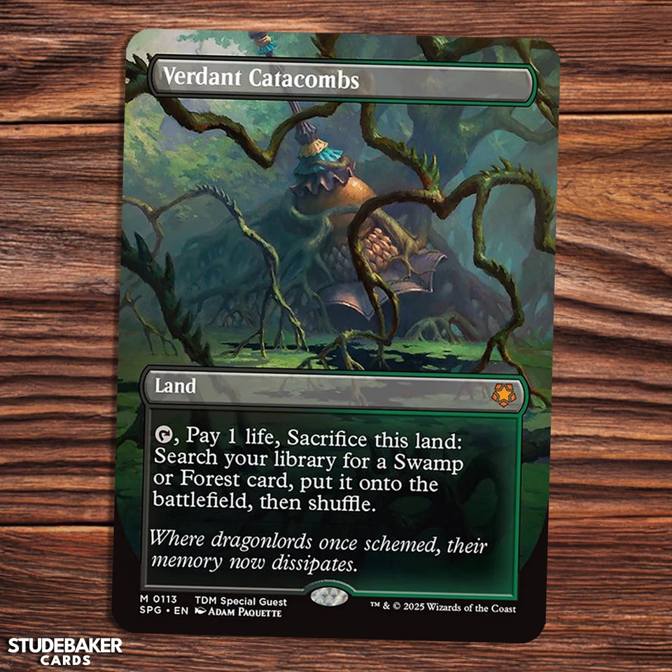 Verdant Catacombs - Tarkir Dragonstorm - Special Guest - Magic the Gathering - Image 1 of 1