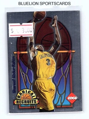 Collector's Edge Radical Recruits #1 1996 Shareef Abdur-Rahim 3381/6750 Foto 1 de 2