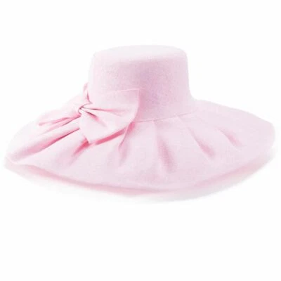 1 pieza Sombreros Plegables Ala Ancha Kentucky Derby Gorras Floppy Mujeres Prendas para la Cabeza Accesorio Foto 1 de 4