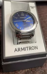 Armitron 029-60-60 Watch Silver/Blue - Picture 1 of 5