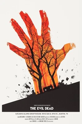 NEW The Evil Dead Movie Horror Poster Print Wall Art Canvas FREE SHIPPING - Image 1 of 3