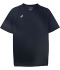 ASICS Herren Circuit 8 Aufwärmen Basic T-Shirt, blau, X-Small
