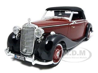 1950 MERCEDES-BENZ 170S КАБРИОЛЕТ БОРДОВЫЙ 1/18 ЛИТАЯ ПОДПИСЬ МОДЕЛИ 18123 - Изображение 1 из 4