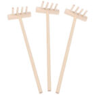 Mini Zen Bamboo Sand Rakes - Set of 3 for Garden and Meditation