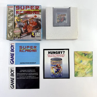 Super R.C. PRO-AM (Nintendo GameBoy, 1998) Game Box Manual Inserts -  Tested - Image 1 of 4