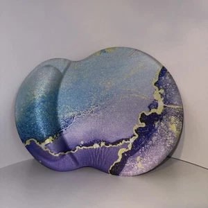 Ergonomic Mouse Pad With Wrist Rest Non-Slip Rubber Base  Marble - Picture 1 of 1