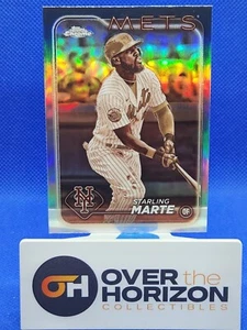 2024 Topps Chrome Starling Marte Sepia Refractor #257 SP  - Picture 1 of 2