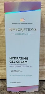 New SPAScriptions Wellness 101 Hydrating Gel Cream 1.7 oz - Picture 1 of 4