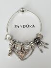 Pandora Charm Bracelet With 925 Silver  Charms (size 19cm/7.5")