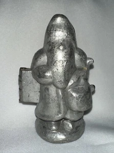 Krauss Schall S&Co 427 Peltro BABBO NATALE Gelato Burro Cioccolato Stampo Vintage - Foto 1 di 24