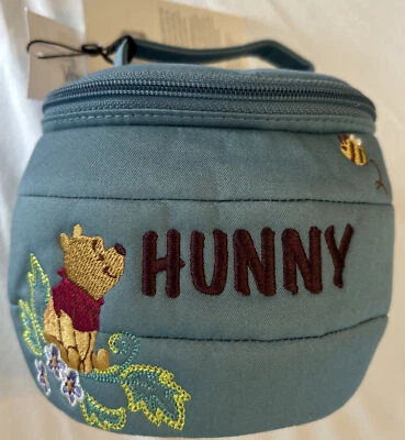 Vera Bradley Winnie The Pooh Miel Hunny Pot Tarro Cosméticos Maquillaje Bolsa Nuevo Foto 1 de 4