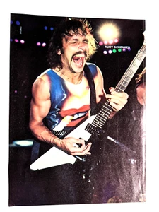 SCORPIONS / RUDOLF SCHENKER LIVE / MAGAZIN GANZSEITE PINUP POSTER AUSSCHNITT (4) - Bild 1 von 1