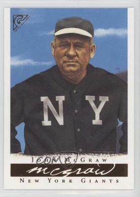 2003 Topps Gallery Hall of Fame Edition John McGraw (Logo On Chest) #8 HOF - Image 1 of 2