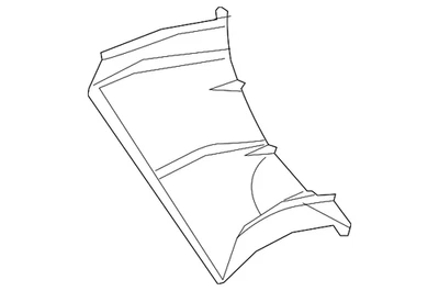 Подлинный впускной разъем Audi 4G0-129-618-B - Изображение 1 из 2