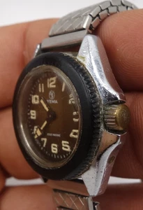 yema uhr. junior .Unterwasser .Vintage,funktioniert - Bild 1 von 9
