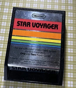 Star Voyager Atari 2600 Video Game Cartridge Only 1982 Combine Ship Untested - Picture 1 of 8