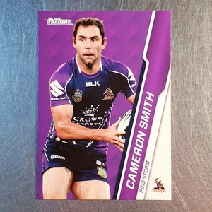 2015 NRL Traders Base Card #68 Cameron Smith Melbourne Storm - Picture 1 of 2