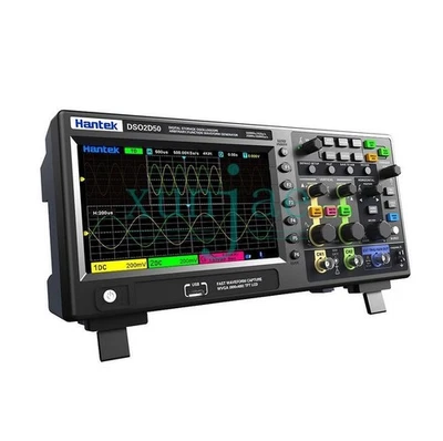 Hantek DSO2D50 2CH Digital Storage Oscilloscope Signal Generator 500Mhz 2GSa/s - Image 1 of 2