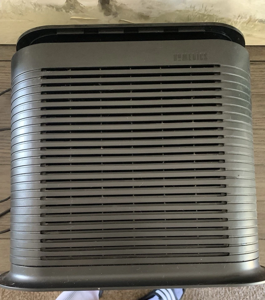 HoMedics Af-10 True HEPA 空气净化器 118 平方英尺气味减少 — 第 1/4 张图片