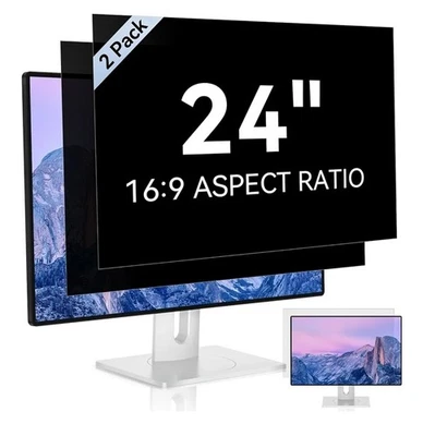 Nuovo [2 Pack] Schermo Privacy Computer 24 Pollici per Widescreen Rapporto d'Aspetto 16:9 - Immagine 1 di 4
