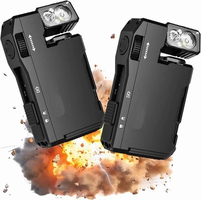 G5 Magnetic Mini Flashlight 400 Lumens Rechargeable EDC Flashlight 180° Rotation - Image 1 of 4