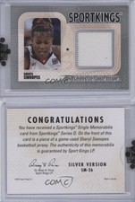 2010 Sportkings Series D Single Memorabilia Silver Sheryl Swoopes #SM-26 HOF