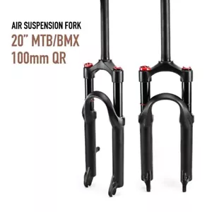 20Inch Front Suspension Air Fork with Lock Shock Absorber Fork BMX Folding Bike - Picture 1 of 15