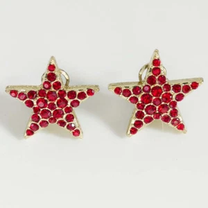 Nuevos aretes Heidi Daus estrella estrás elegantes mujeres fiesta vacaciones joyería - Imagen 1 de 5