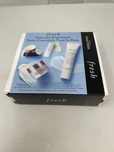 FRESH Skincare Face Cleanser,Facial Essence,Firming Cream Travel Sizes - Picture 1 of 3