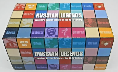 Russian Legends (Legendary Russian Soloists Of The 20-th Century) 100 CD, 2007 - Image 1 of 3