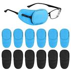 12 Pcs Reusable Eye Patches for Glasses Lazy Eye Amblyopia Patch for Adults Kids