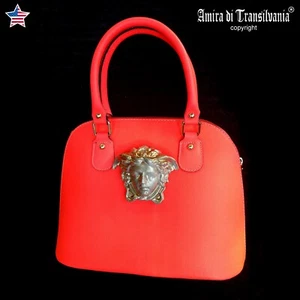 iconic bag leather handle midi handbag shoulder fashion italian vintage runaway - Picture 1 of 24