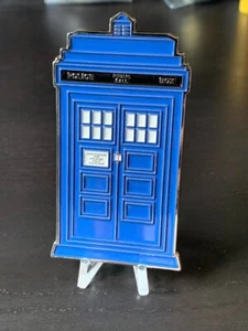 Moneta Sfida Polizia Vigili del Fuoco Tardis Dr. Who - Foto 1 di 2