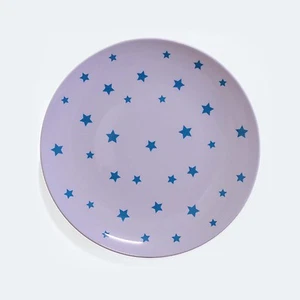 Barel Melamine Plate 20cm In Cyan Star - Shatterproof And BPA Free Side Dish NEW - Picture 1 of 1