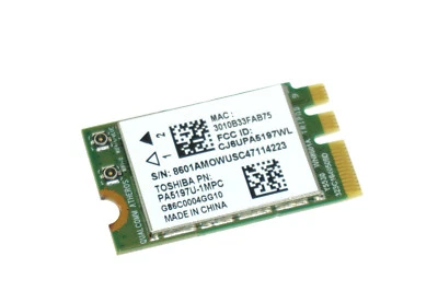 PA5197U-1MPC GENUINE TOSHIBA WIRELESS CARD SATELLITE C55-B (CA75) - Image 1 of 2